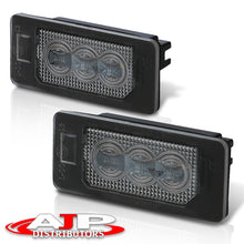 Load image into Gallery viewer, Audi / Porsche Rear White SMD LED License Plate Lights Clear Lens