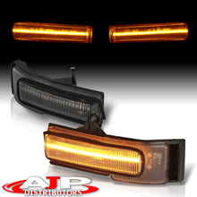 Load image into Gallery viewer, Ford F150 2015-2020 Front Amber Sequential LED Side Mirror Signal Marker Lights Clear Len