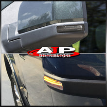 Load image into Gallery viewer, Ford F150 2015-2020 Front Amber Sequential LED Side Mirror Signal Marker Lights Clear Len