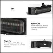 Load image into Gallery viewer, Ford F150 2015-2020 Front Amber Sequential LED Side Mirror Signal Marker Lights Clear Len
