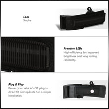 Load image into Gallery viewer, Ford F150 2015-2020 Front Amber Sequential LED Side Mirror Signal Marker Lights Smoke Len