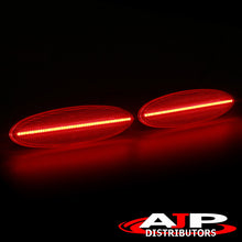 Load image into Gallery viewer, Chevrolet Corvette C5 1997-2004 Rear Red LED Side Marker Lights Clear Len