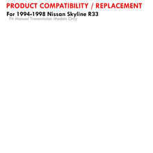 Load image into Gallery viewer, Nissan Skyline R33 1994-1998 Manual Transmission Aluminum Radiator