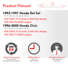Load image into Gallery viewer, Honda Civic 1996-2000 / Del Sol 1993-1997 / Acura Integra 1994-2001 D to B Series Conversion (MT only) Post Mount For 2 Bolt Engine