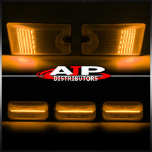 Load image into Gallery viewer, Hummer H2 2003-2009 / H2 SUT 2005-2009 10 Piece Front Amber LED & Rear Red LED Cab Roof Lights Clear Lens