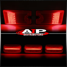 Load image into Gallery viewer, Hummer H2 2003-2009 / H2 SUT 2005-2009 10 Piece Front Amber LED & Rear Red LED Cab Roof Lights Clear Lens