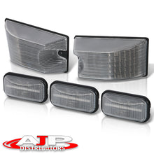 Load image into Gallery viewer, Hummer H2 2003-2009 / H2 SUT 2005-2009 10 Piece Front Amber LED & Rear Red LED Cab Roof Lights Clear Lens
