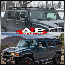 Load image into Gallery viewer, Hummer H2 2003-2009 / H2 SUT 2005-2009 10 Piece Front Amber LED & Rear Red LED Cab Roof Lights Smoked Lens