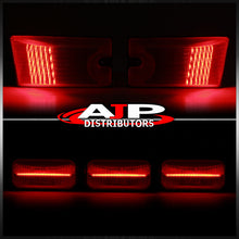 Load image into Gallery viewer, Hummer H2 2003-2009 / H2 SUT 2005-2009 10 Piece Front Amber LED & Rear Red LED Cab Roof Lights Smoked Lens