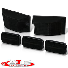 Load image into Gallery viewer, Hummer H2 2003-2009 / H2 SUT 2005-2009 10 Piece Front Amber LED & Rear Red LED Cab Roof Lights Smoked Lens