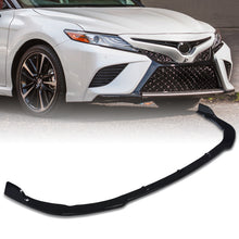 Load image into Gallery viewer, Toyota Camry SE XSE 2018-2021 3-Piece Style Front Bumper Lip Gloss Black
