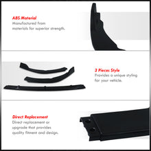 Load image into Gallery viewer, Toyota Camry SE XSE 2018-2021 3-Piece Style Front Bumper Lip Gloss Black