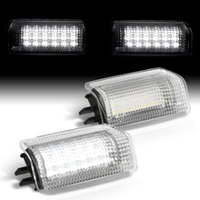 Load image into Gallery viewer, Lexus ES350 IS250 IS350 LS460 RX350 2-Piece Left & Right Interior White SMD LED Door Courtesy Lights Clear Len