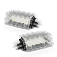 Load image into Gallery viewer, Lexus ES350 IS250 IS350 LS460 RX350 2-Piece Left & Right Interior White SMD LED Door Courtesy Lights Clear Len