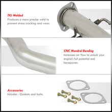 Load image into Gallery viewer, Mitsubishi Lancer EVO 8 9 2003-2006 3" Turbo Downpipe