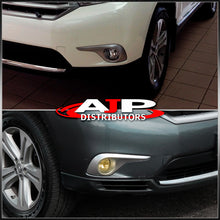 Load image into Gallery viewer, Toyota Highlander 2011-2013 Front Fog Lights Clear Len (Includes Switch & Wiring Harness)