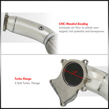 Load image into Gallery viewer, Acura RSX K20 2002-2006 / Honda Civic Si 2006-2011 3" Turbo Downpipe
