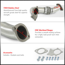 Load image into Gallery viewer, Acura RSX K20 2002-2006 / Honda Civic Si 2006-2011 3" Turbo Downpipe