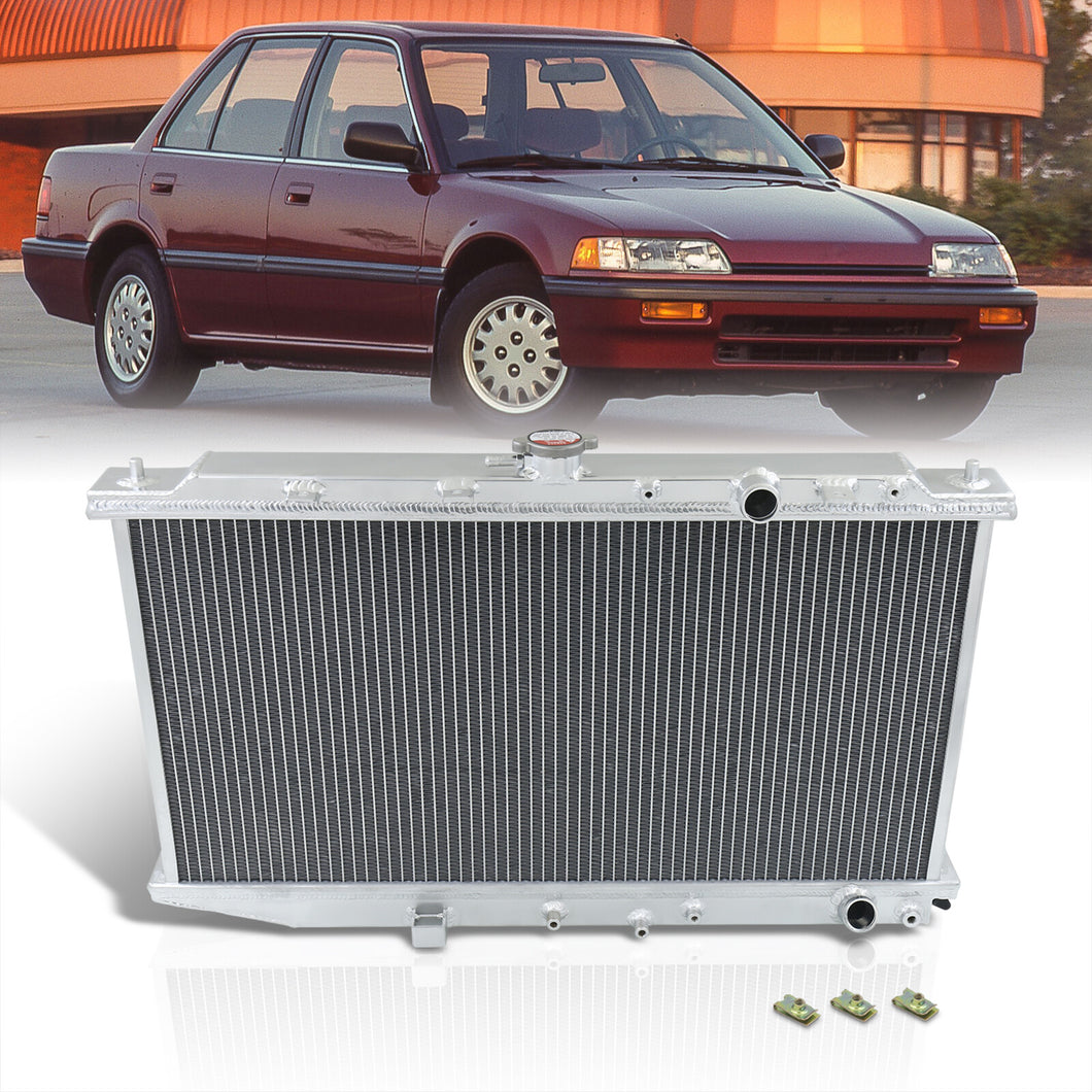 Honda Civic 1988-1991 / CRX 1988-1991 D-Series Manual Transmission Aluminum Radiator