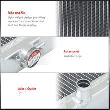 Load image into Gallery viewer, Honda Civic 1988-1991 / CRX 1988-1991 D-Series Manual Transmission Aluminum Radiator