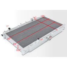 Load image into Gallery viewer, Honda Civic 1988-1991 / CRX 1988-1991 D-Series Manual Transmission Aluminum Radiator