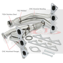 Load image into Gallery viewer, Mitsubishi 3000GT V6 DOHC 1991-1999 / Dodge Stealth 1991-1999 Stainless Steel Exhaust Header