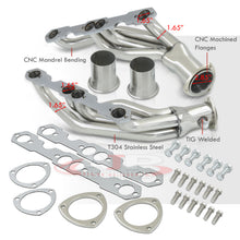 Load image into Gallery viewer, Chevrolet GMC C/K Series C1500 C2500 C3500 K1500 K2500 K3500 305 5.0L 350 5.7L 1988-1997 Stainless Steel Shorty Exhaust Header