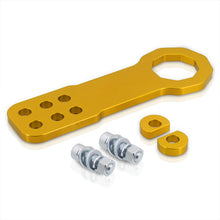 Load image into Gallery viewer, Universal 10mm Front Tow Hook Kit Gold (Pass-JDM Style)