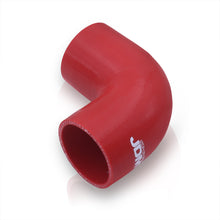 Load image into Gallery viewer, 3" 90 Degree Silicone Coupler Red