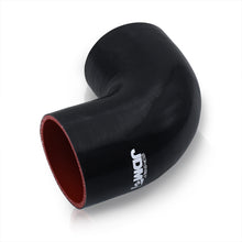 Load image into Gallery viewer, 2.75" 90 Degree Silicone Coupler Black