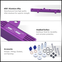 Load image into Gallery viewer, Nissan 240SX S14 1995-1998 SR20DET Fuel Injector Rail Purple
