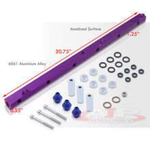 Load image into Gallery viewer, Toyota Supra 1JZGTE Fuel Injector Rail Purple