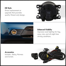 Load image into Gallery viewer, Honda Pilot 2012-2015 Front Fog Lights Smoked Len (Includes Switch & Wiring Harness)