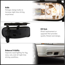Load image into Gallery viewer, Cadillac Escalade 2002-2006 Front Fog Lights Clear Len (No Switch & Wiring Harness)
