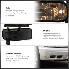 Load image into Gallery viewer, Cadillac Escalade 2002-2006 Front Fog Lights Smoked Len (No Switch & Wiring Harness)