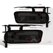 Load image into Gallery viewer, Cadillac Escalade 2002-2006 Front Fog Lights Smoked Len (No Switch & Wiring Harness)