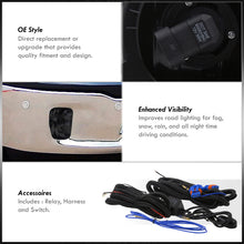 Load image into Gallery viewer, Dodge RAM 1500 2013-2018 Front Fog Lights Smoked Len (Includes Switch & Wiring Harness)