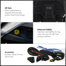 Load image into Gallery viewer, Toyota C-HR 2017-2019 Front Fog Lights Yellow Len (Includes Switch & Wiring Harness)
