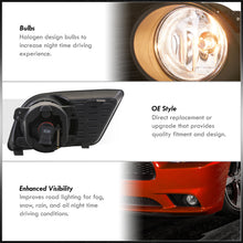 Load image into Gallery viewer, Dodge Charger (Not Compatible for SRT Models) 2011-2014 Front Fog Lights Clear Len (No Switch & Wiring Harness)