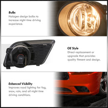 Load image into Gallery viewer, Dodge Charger (Not Compatible for SRT Models) 2011-2014 Front Fog Lights Smoked Len (No Switch & Wiring Harness)