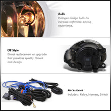 Load image into Gallery viewer, Ford Focus (Not Compatible for ST & Electric Models) 2012-2014 Front Fog Lights Smoked Len (Includes Switch & Wiring Harness)