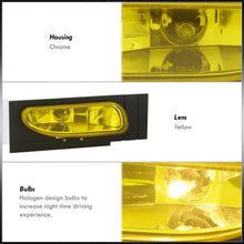 Load image into Gallery viewer, Ford Mustang V6 (Not Compatible for Cobra Models) 1994-1998 Front Fog Lights Yellow Len (Includes Switch & Wiring Harness)