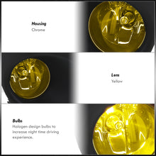 Load image into Gallery viewer, Nissan Versa 2007-2011 Front Fog Lights Yellow Len (Includes Switch & Wiring Harness)
