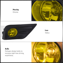 Load image into Gallery viewer, Nissan Altima 2016-2018 Front Fog Lights Yellow Len (Includes Switch & Wiring Harness)
