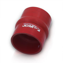 Load image into Gallery viewer, 3" Straight Bellow Silicone Coupler Red