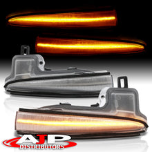 Load image into Gallery viewer, Toyota Tacoma 2016-2021 / Highlander 2020-2021 / RAV4 2019-2021 Front Amber Sequential LED Side Mirror Signal Marker Lights Clear Len