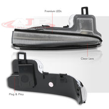 Load image into Gallery viewer, Toyota Tacoma 2016-2021 / Highlander 2020-2021 / RAV4 2019-2021 Front Amber Sequential LED Side Mirror Signal Marker Lights Clear Len