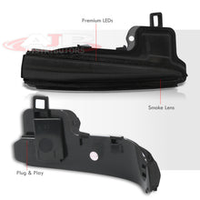 Load image into Gallery viewer, Toyota Tacoma 2016-2021 / Highlander 2020-2021 / RAV4 2019-2021 Front Amber Sequential LED Side Mirror Signal Marker Lights Smoked Len