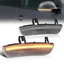 Load image into Gallery viewer, Volkswagen Golf MK5 2003-2012 / Jetta 2006-2011 / Passat 2003-2011 / Rabbit 2006-2009 Front Amber Sequential LED Side Mirror Signal Marker Lights Clear Len