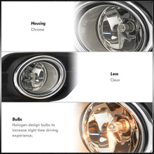 Load image into Gallery viewer, Nissan Rogue 2014-2016 Front Fog Lights Clear Len (Includes Switch & Wiring Harness)